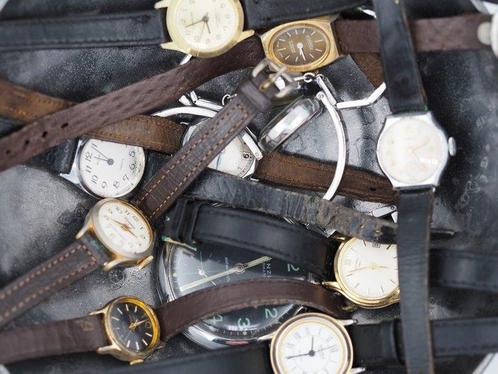 Collection of wristwatches & pocket watch - Swiss -, Antiquités & Art, Antiquités | Jouets