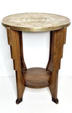Table dappoint - Bois, Cuivre