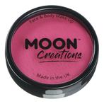 Moon Creations Pro Face Paint Cake Pots Dark Pink 36g, Nieuw, Verzenden