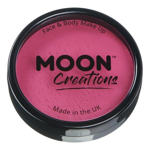 Moon Creations Pro Face Paint Cake Pots Dark Pink 36g, Hobby en Vrije tijd, Feestartikelen, Nieuw, Verzenden