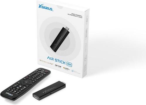 Xsarius AIR TV Stick 4K UHD | Google Assistant - Wifi 6 - Bl, Audio, Tv en Foto, Schotelantennes, Nieuw, Ophalen of Verzenden