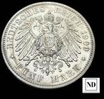 Duitsland. 5 Mark 1909 - Alemania, Postzegels en Munten, Munten | Europa | Niet-Euromunten