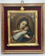 Escuela española (XVII), tras Sassoferrato - Virgen con niño