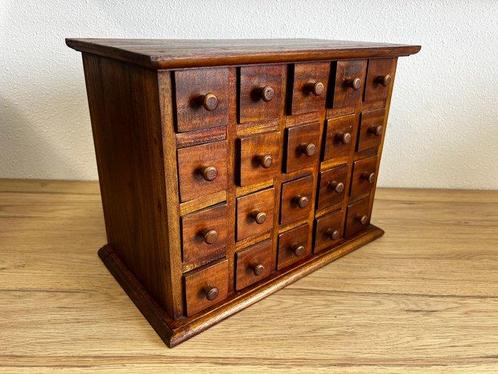 Commode - Miniature - Bois - Armoire à pharmacie à 20, Antiek en Kunst, Antiek | Overige Antiek