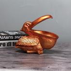 Pelikaan Beeld Sleutelhouder - Decor Miniatuur Ornament Hars, Huis en Inrichting, Verzenden, Nieuw