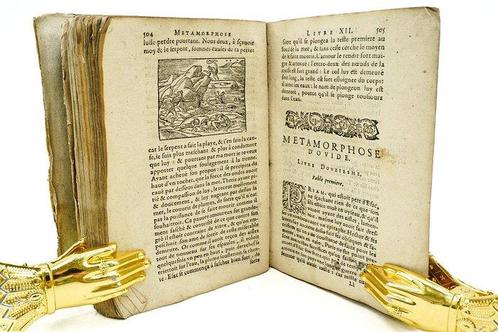 Ovide - Les Métamorphoses dOvide - 1550, Antiek en Kunst, Antiek | Boeken en Manuscripten
