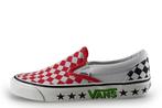 Vans Instappers in maat 41 Rood | 5% korting, Kleding | Dames, Verzenden, Instappers, Zo goed als nieuw, Vans