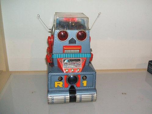 Toy Nomura - Jouet Battery Powered Robotank-Z Space Robot,, Antiek en Kunst, Antiek | Speelgoed