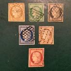 Frankrijk 1849/1850 - Eerste emissie ceres - Yvert 1/6, Postzegels en Munten, Postzegels | Europa | Frankrijk, Gestempeld