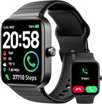 Heren Smartwatch met Telefonie, Alexa, 100 Sportmodi en meer, Handtassen en Accessoires, Nieuw, Verzenden