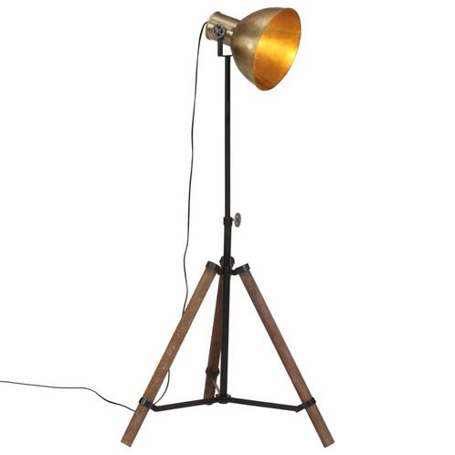 vidaXL Vloerlamp 25 W E27 75x75x90-150 cm antiek, Maison & Meubles, Lampes | Autre, Envoi