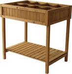 NIEUW - Vegtrug kruidentafel naturel, Tuin en Terras, Kweekspullen, Verzenden, Nieuw