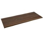 Tafelblad in donker eik, Huis en Inrichting, Ophalen, Eikenhout, 50 tot 100 cm, Vijf personen of meer