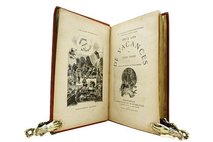 Jules Verne / Léon Benett - Deux ans de vacances - 1888, Antiek en Kunst, Antiek | Boeken en Manuscripten