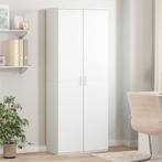 vidaXL Hoge kast 70x35x180 cm bewerkt hout wit, Huis en Inrichting, Kasten | Overige, Verzenden, Nieuw