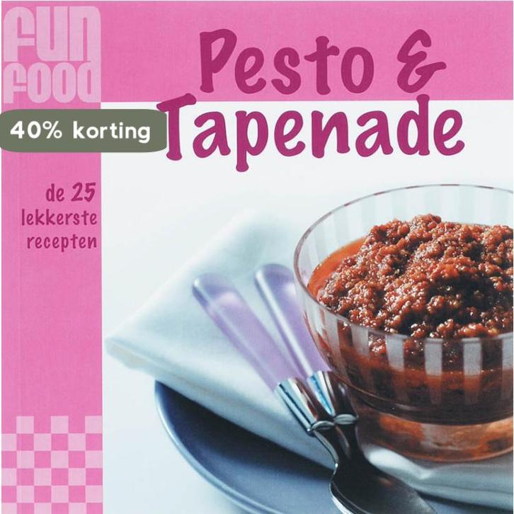 Fun food pesto & tapenade 9789087240233 Thea Spierings, Boeken, Kookboeken, Gelezen, Verzenden