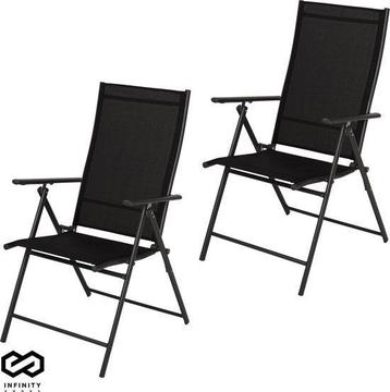 Tweedekans | Infinity Goods Tuinstoel - 2 Stuks - 7 beschikbaar voor biedingen