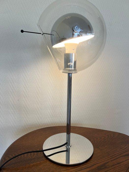 Statief vloerlamp - Toplicht SQ-240D - Chroom, Glas - Space, Antiek en Kunst, Curiosa en Brocante