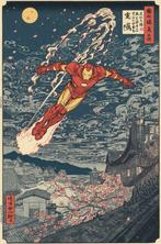Sato Hageshi - Iron Blossom – Iron Man Marvel - Pop Art -, Nieuw
