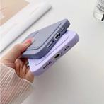 iPhone 7 Kaarthouder - Wallet Card Slot Cover Hoesje Roze, Verzenden, Nieuw