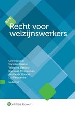 Recht voor welzijnswerkers 2016 9789046590324, Boeken, Verzenden, Gelezen
