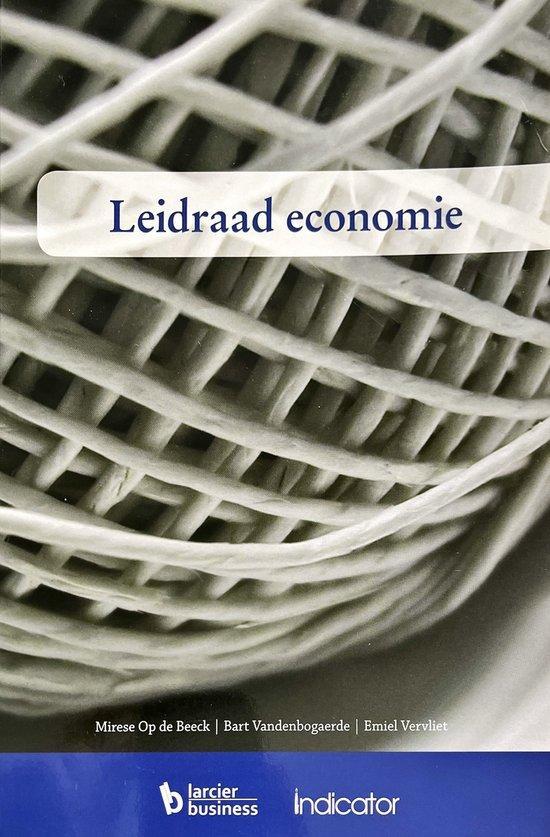 Leidraad economie - Mirese Op de Beeck; Bart Vandenbogaerde;, Boeken, Overige Boeken, Gelezen, Verzenden
