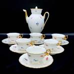 Meissen - First Choice - Biedermeier Floral Tea Service (13, Antiek en Kunst