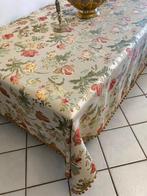 san leucio - régal et unique nappe en soie damassée florale, Antiek en Kunst