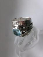 Argent, Topaz - Bague - Style Art déco