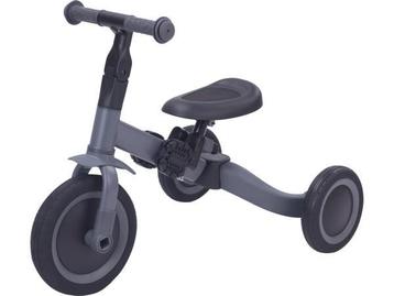 Veiling - Topmark 4 in1 Driewieler - Loopfiets  Kaya (Grijs) beschikbaar voor biedingen