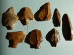 Paleolithisch silex pijlpunten - 8 cm