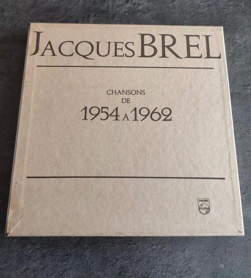 Jacques Brel -  Intégrale Des Chansons 1954 à 1962 -, Cd's en Dvd's, Vinyl Singles