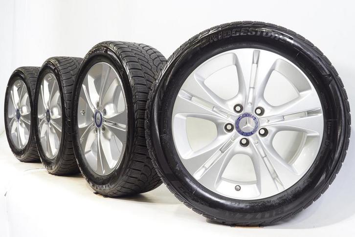 Mercedes C Klasse W205 17 inch velgen + Winterbanden Bridges, Auto-onderdelen, Banden en Velgen, Ophalen of Verzenden