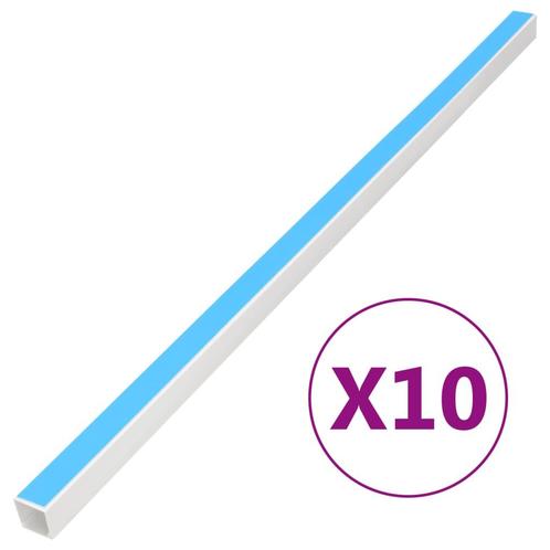 vidaXL Kabelgoot zelfklevend 30x20 mm 10 m PVC, Computers en Software, Pc- en Netwerkkabels, Nieuw, Verzenden