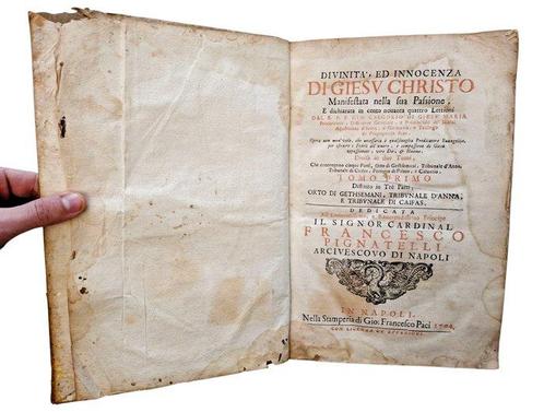 Giovanni Gregorio - Divinità ed Innocenza di Giesù Christo, Antiek en Kunst, Antiek | Boeken en Manuscripten