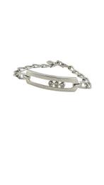Messika - Armband - moove - 18 karaat Witgoud - 0.24ct. tw., Nieuw