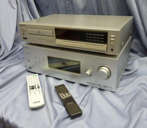 Sony - STR-KG 700 - CDP-590 CD Player - Récepteur stéréo à, Audio, Tv en Foto, Radio's