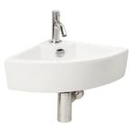 Hoek fonteinset Differnz Keres 32.5x32.5x12.5 cm Keramiek, Doe-het-zelf en Bouw, Ophalen of Verzenden, Nieuw, Chroom, Overige typen