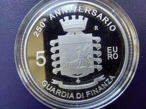 Italie. 5 Euro 2024 Guardia di Finanza Proof (Sans Prix de, Postzegels en Munten, Munten | Europa | Euromunten