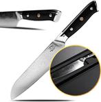 2dekans | VDN Santokumes damaststaal - Elegance serie -, Huis en Inrichting, Ophalen of Verzenden, Nieuw