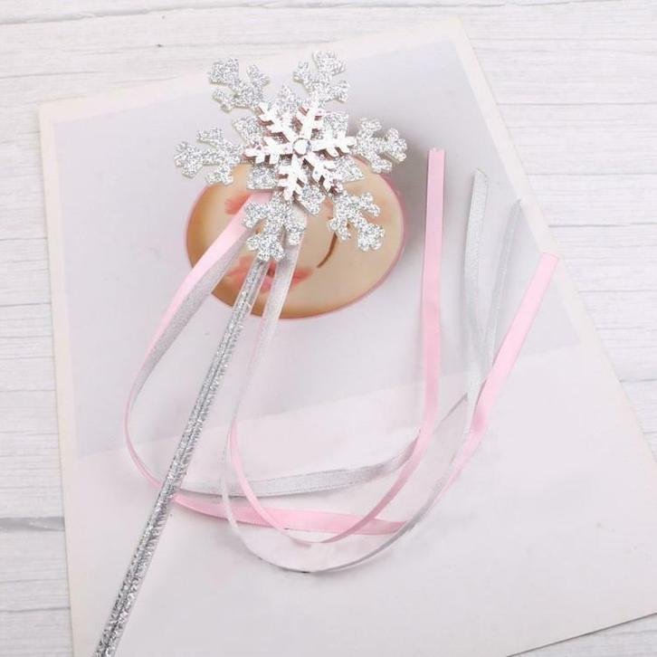 Prinsessenjurk - Toverstaf - Ijskristallen - Kleedje, Kinderen en Baby's, Carnavalskleding en Verkleedspullen, Verzenden