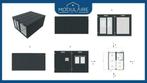 Schaftkeet / Werkunit / Bouwkeet kopen? Orgineel aanbod, Doe-het-zelf en Bouw, Bouwketen en Schaftketen, Nieuw