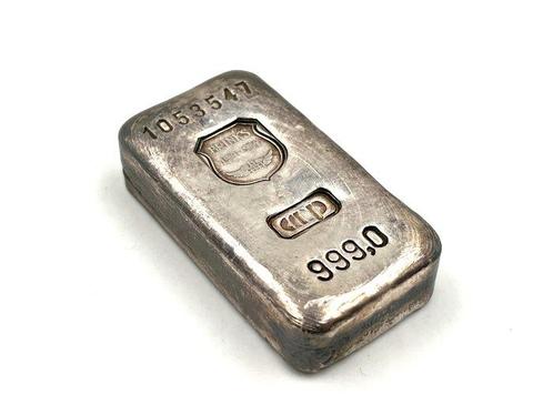 250 gram - Zilver .999 - NO RESERVE - Brinks CMP silver bar, Postzegels en Munten, Edelmetalen en Baren