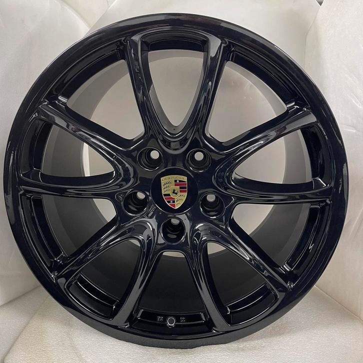 Porsche 997/1 GT3 ORIGINELE 19inch zwart velgenset, Auto-onderdelen, Banden en Velgen, Velg(en), Gebruikt, 19 inch, Personenwagen