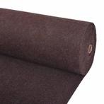 vidaXL Tapijt 1,2x20 m ribstof bruin, Tuin en Terras, Deurmatten, Verzenden, Nieuw