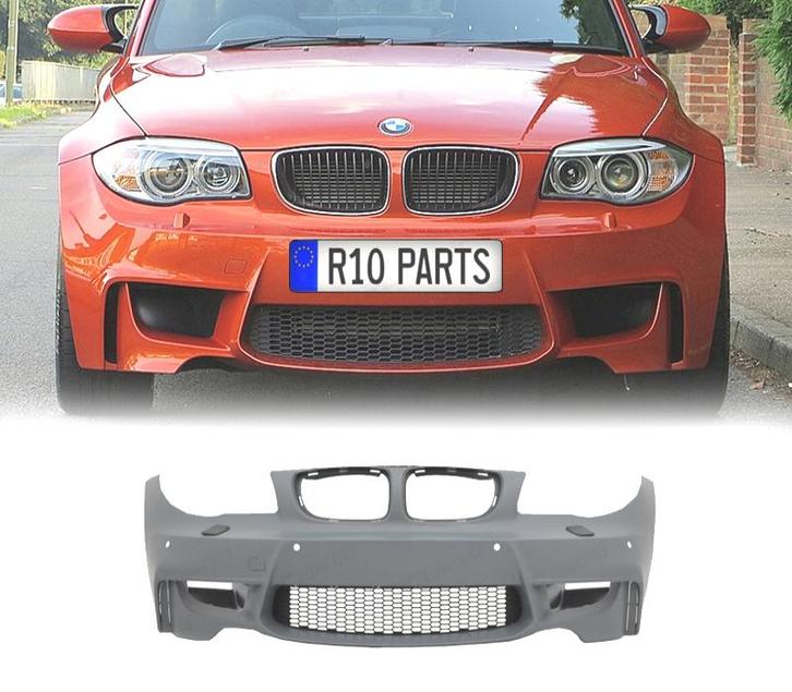 PARE-CHOCS AVANT BMW E81 E87 E82 04-12 LOOK 1M PDC, Autos : Pièces & Accessoires, Carrosserie & Tôlerie, Envoi