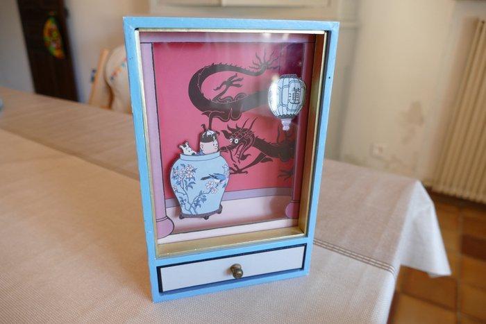 Trousselier - Boîte à musique - 1980-1990 - Tintin Le Lotus, Livres, BD | Comics