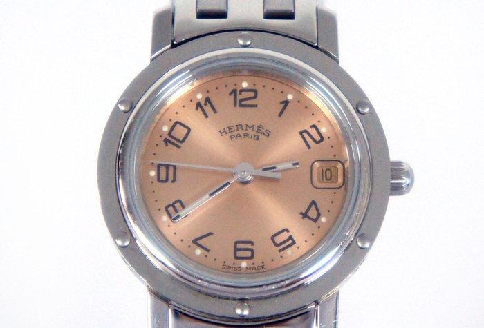 Hermès - Clipper Stainless Steel Quartz Ladies Watch -, Handtassen en Accessoires, Horloges | Heren