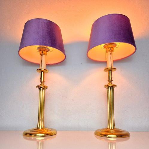 HERDA - Lamp (2) - Serienummer 1398/99 - Gebroeders Daniels, Antiek en Kunst, Curiosa en Brocante