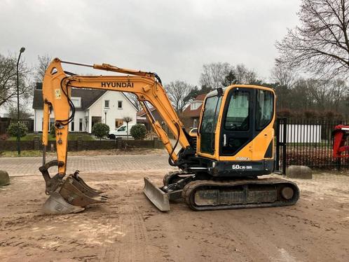 Veiling: Rupsgraafmachine Hyundai Robex 60CR-9A Diesel 2015, Zakelijke goederen, Machines en Bouw | Kranen en Graafmachines, Ophalen